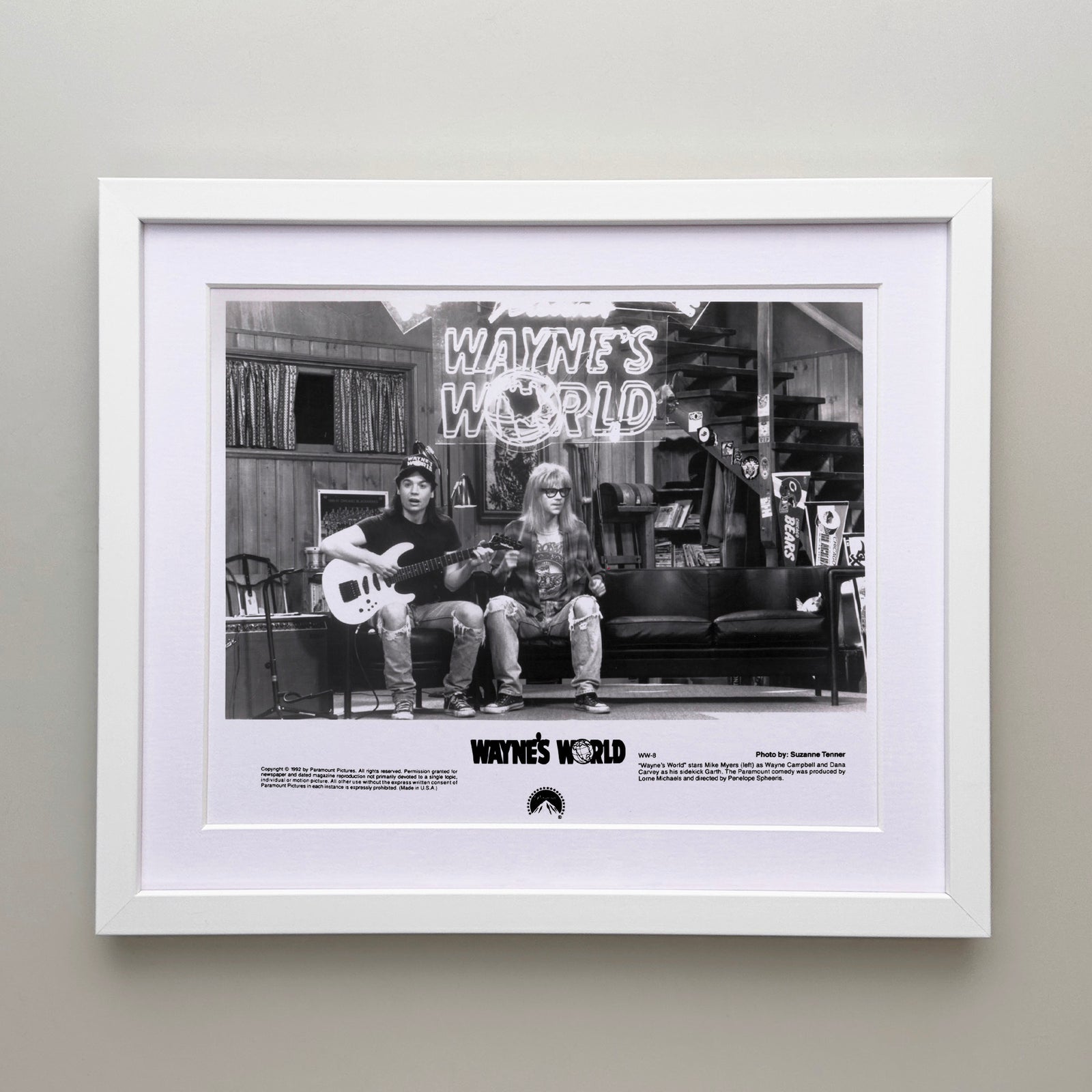 Waynes World 1992 Publicity Film Movie Press Still Framed