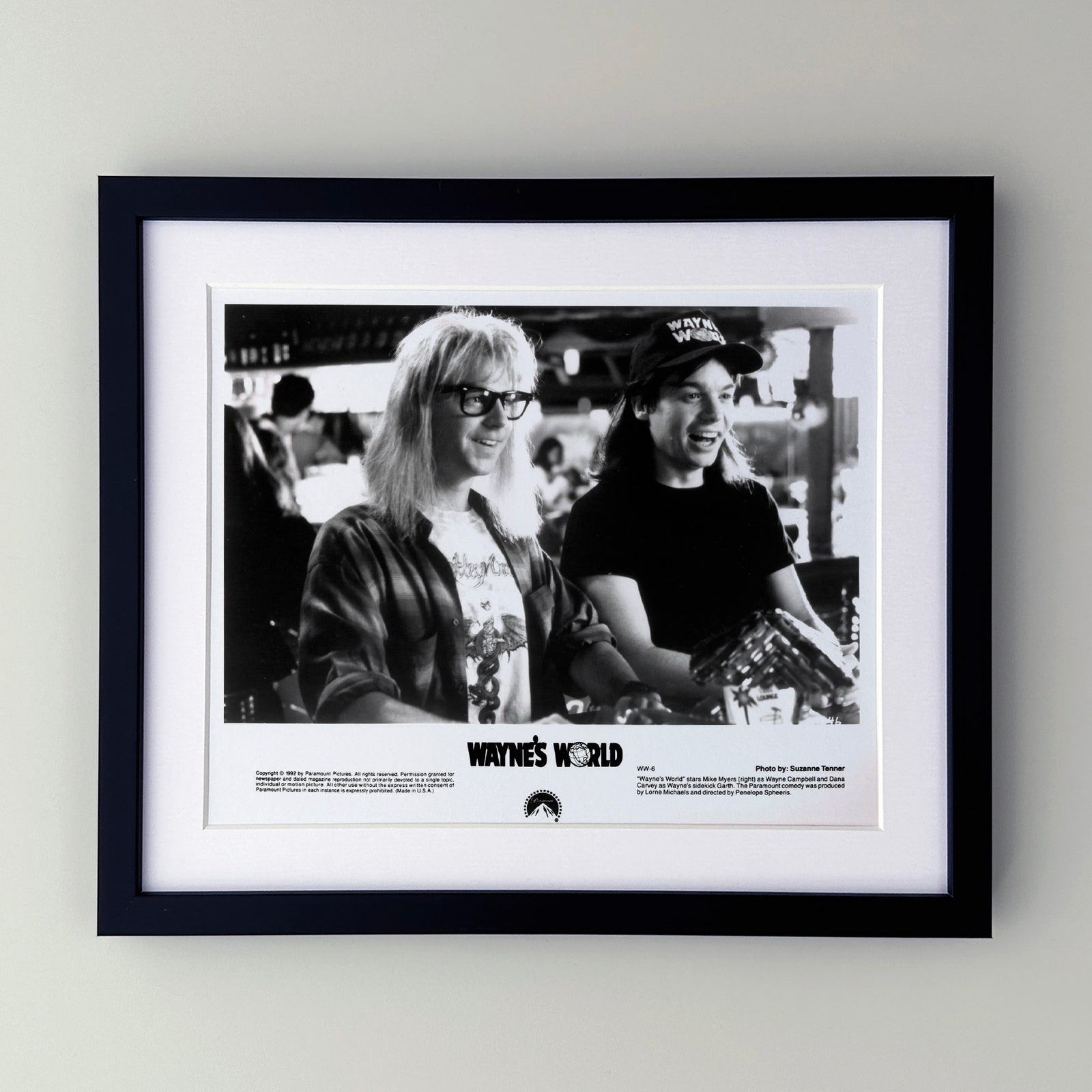 Waynes World 1992 Publicity Film Movie Press Still Framed