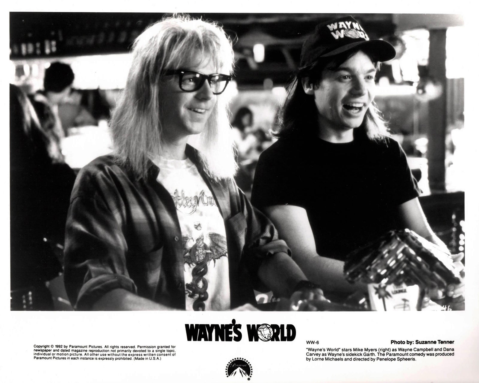 Waynes World 1992 Publicity Film Movie Press Still Framed