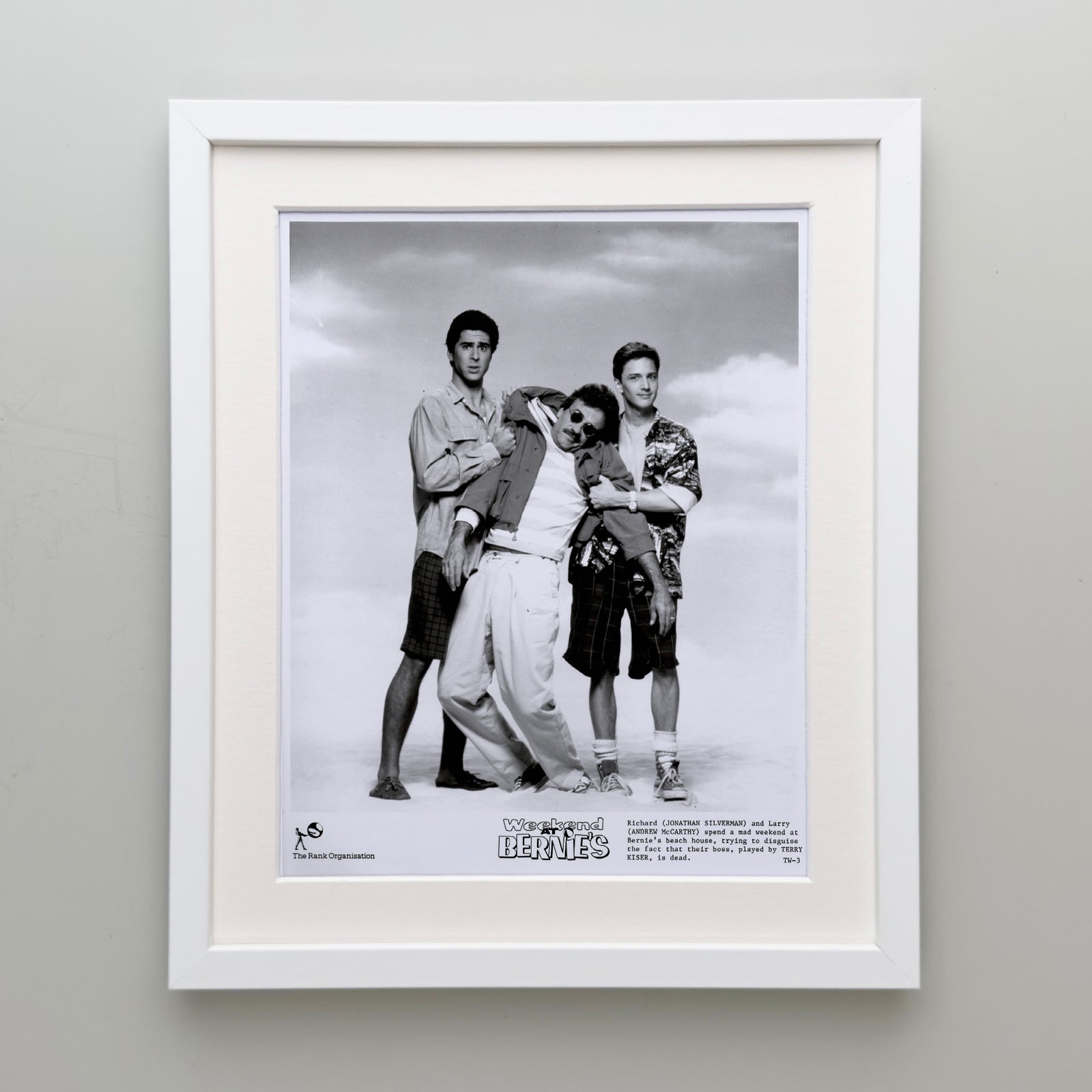 Weekend at Bernies 1989 Publicity Film Movie Press Still Framed