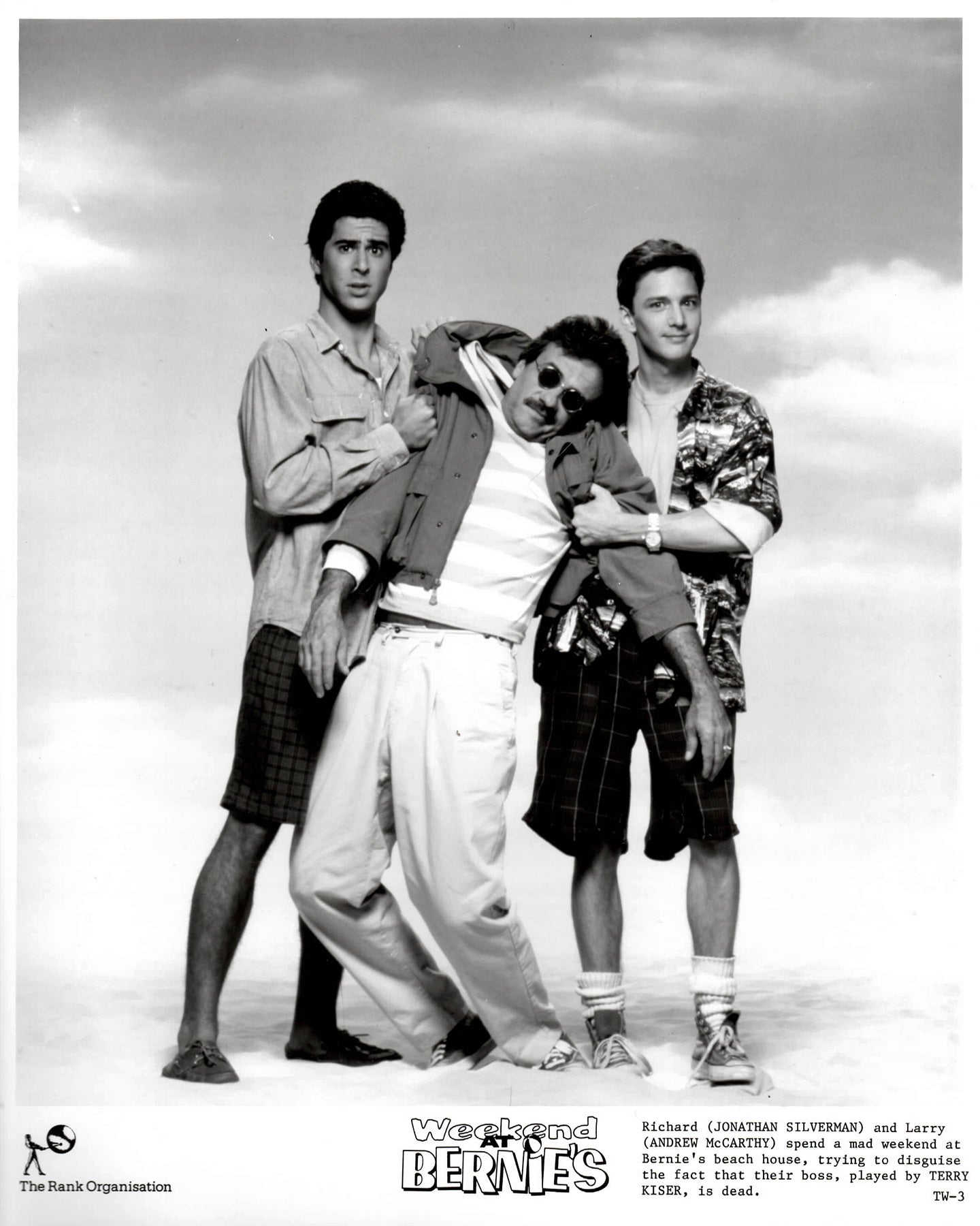 Weekend at Bernies 1989 Publicity Film Movie Press Still Framed
