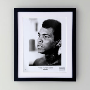 When We Were Kings 1996 Publicity Film Movie Press Still Framed