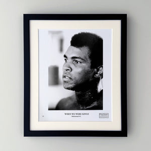 When We Were Kings 1996 Publicity Film Movie Press Still Framed