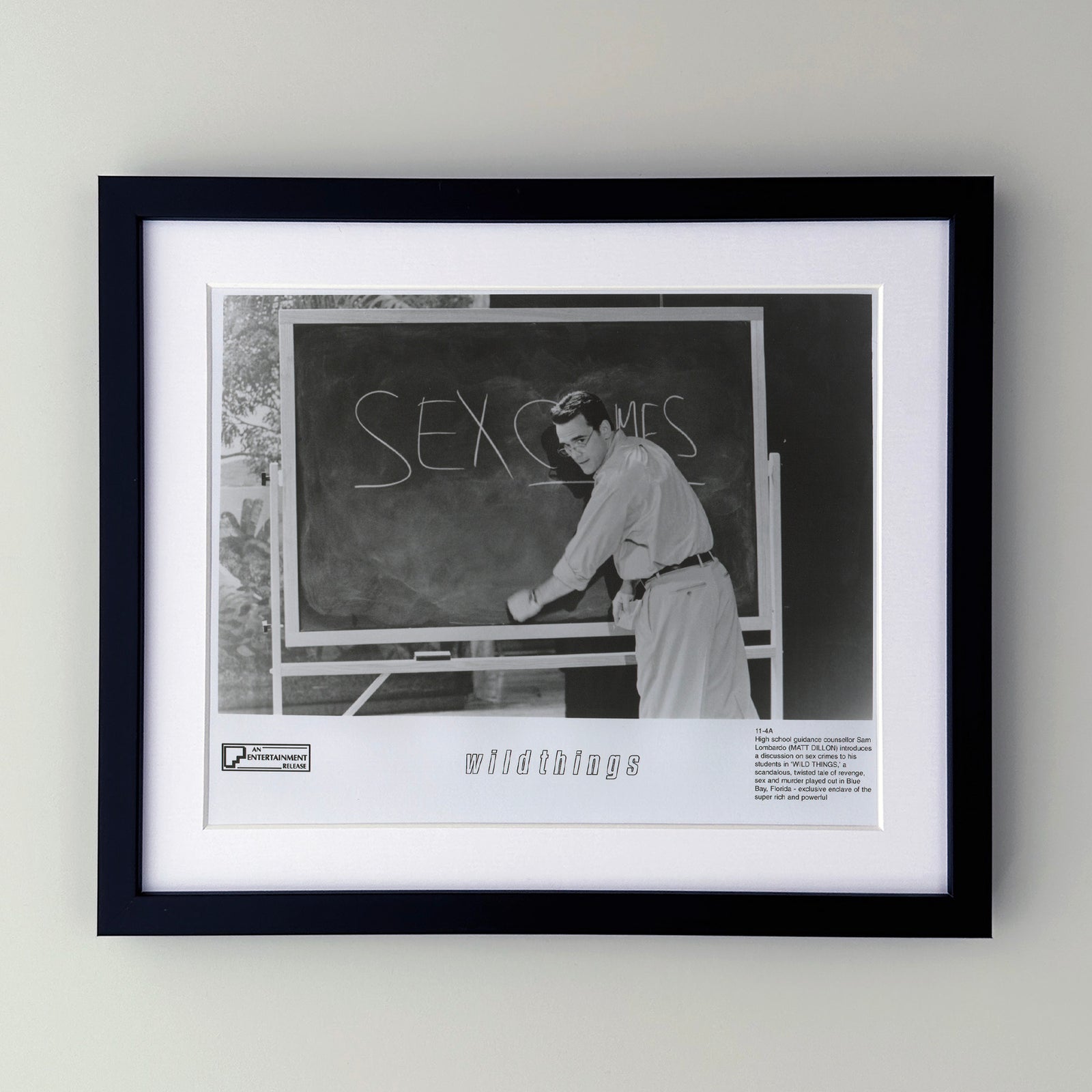 Wild Things 1998 Film Movie Press Publicity Still Framed