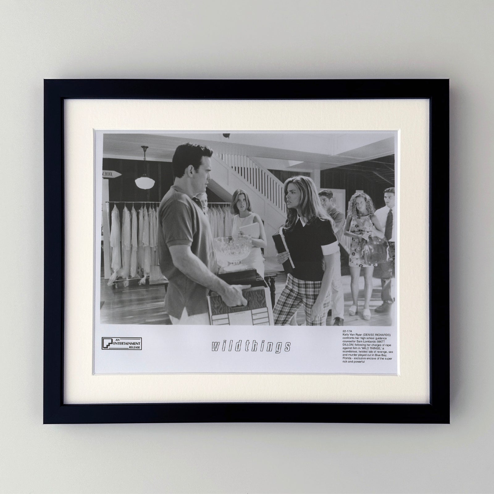 Wild Things 1998 Film Movie Press Publicity Still Framed