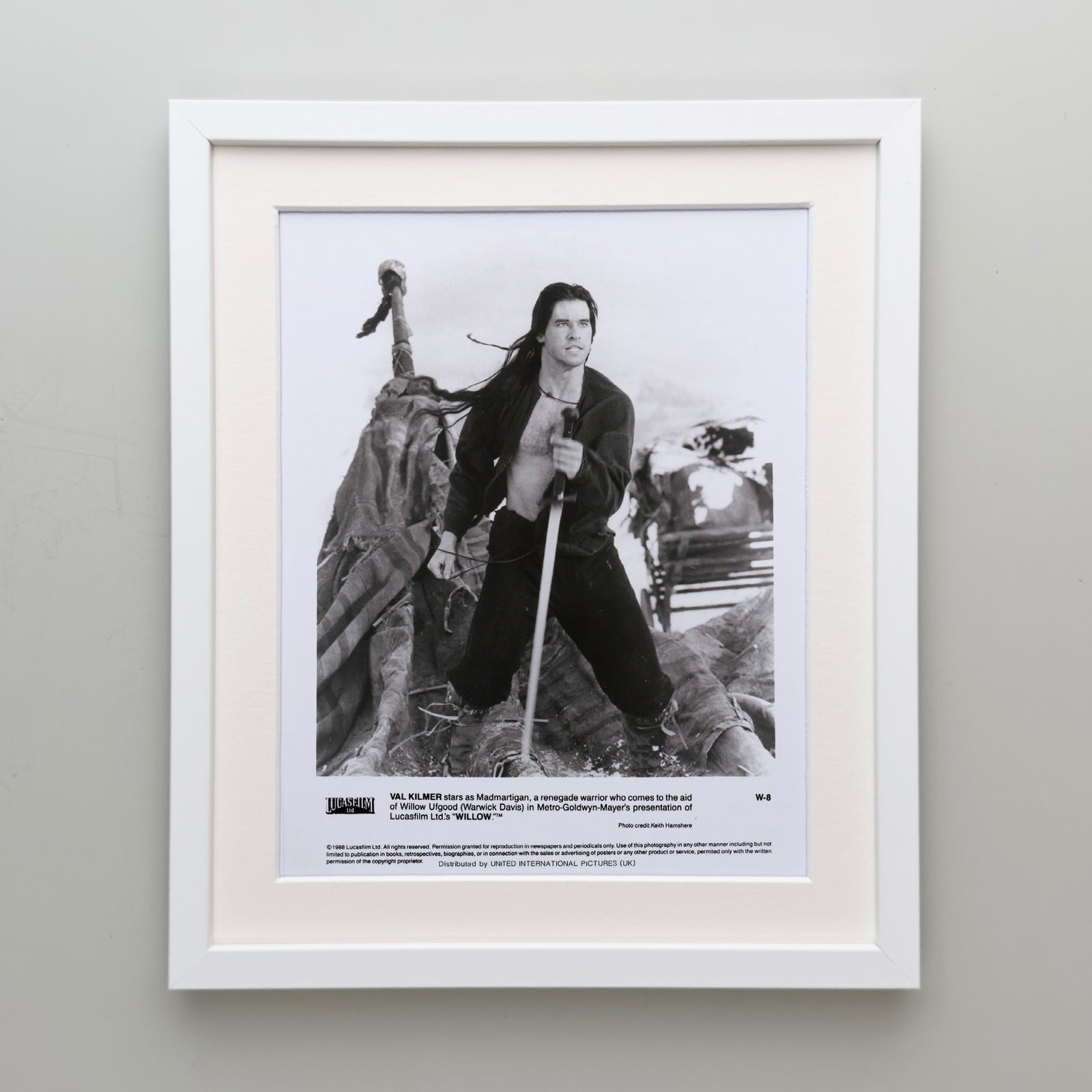 Willow 1988 Publicity Film Movie Press Still Framed