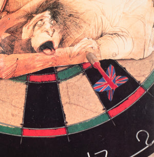 Withnail and I 1987 US 1 Sheet Film Movie Poster, Ralph Steadman - detail