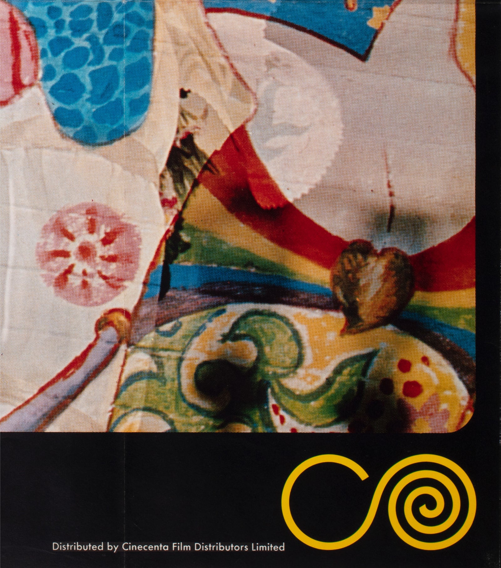 Wonderwall 1969 UK Quad Film Movie Poster - detail