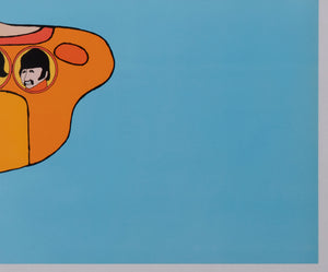 Yellow Submarine 1968 Capitol Records Poster Heinz Edelmann