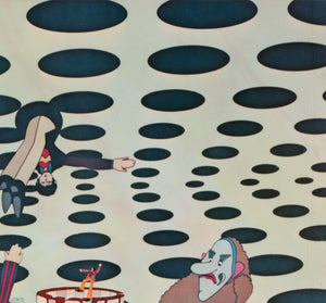 Yellow Submarine 1969 Japanese B2 Film Movie Poster - detail