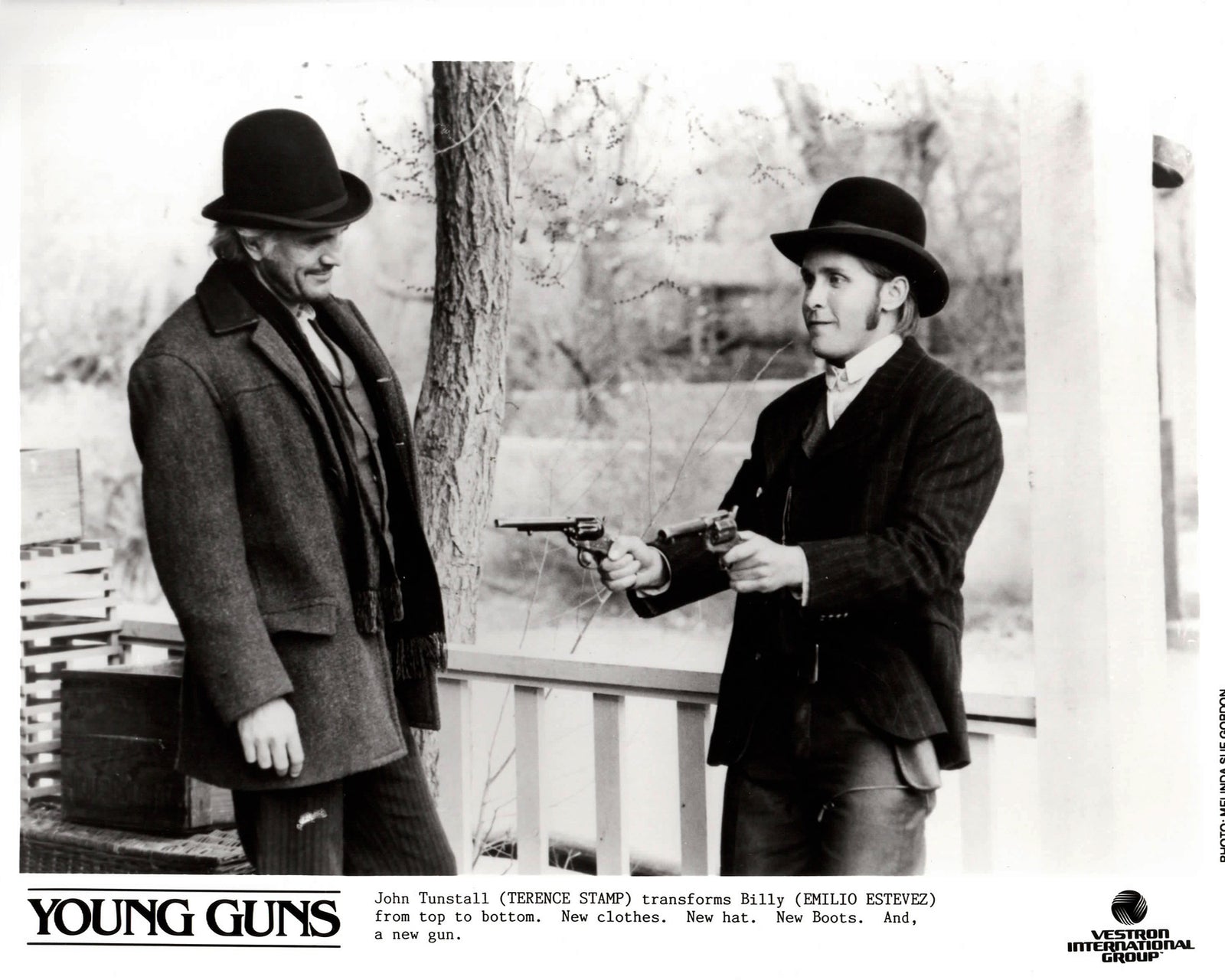 Young Guns 1988 Publicity Film Movie Press Still Framed