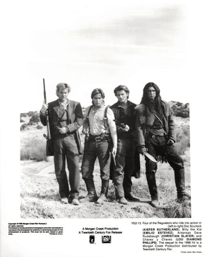 Young Guns 1988 Publicity Film Movie Press Still Framed