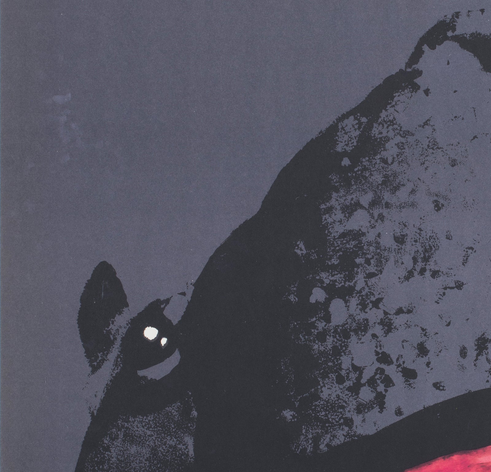 Zwiedzajcie Warszawa Zoo 1967 Polish Poster Waldemar Swierzy - detail