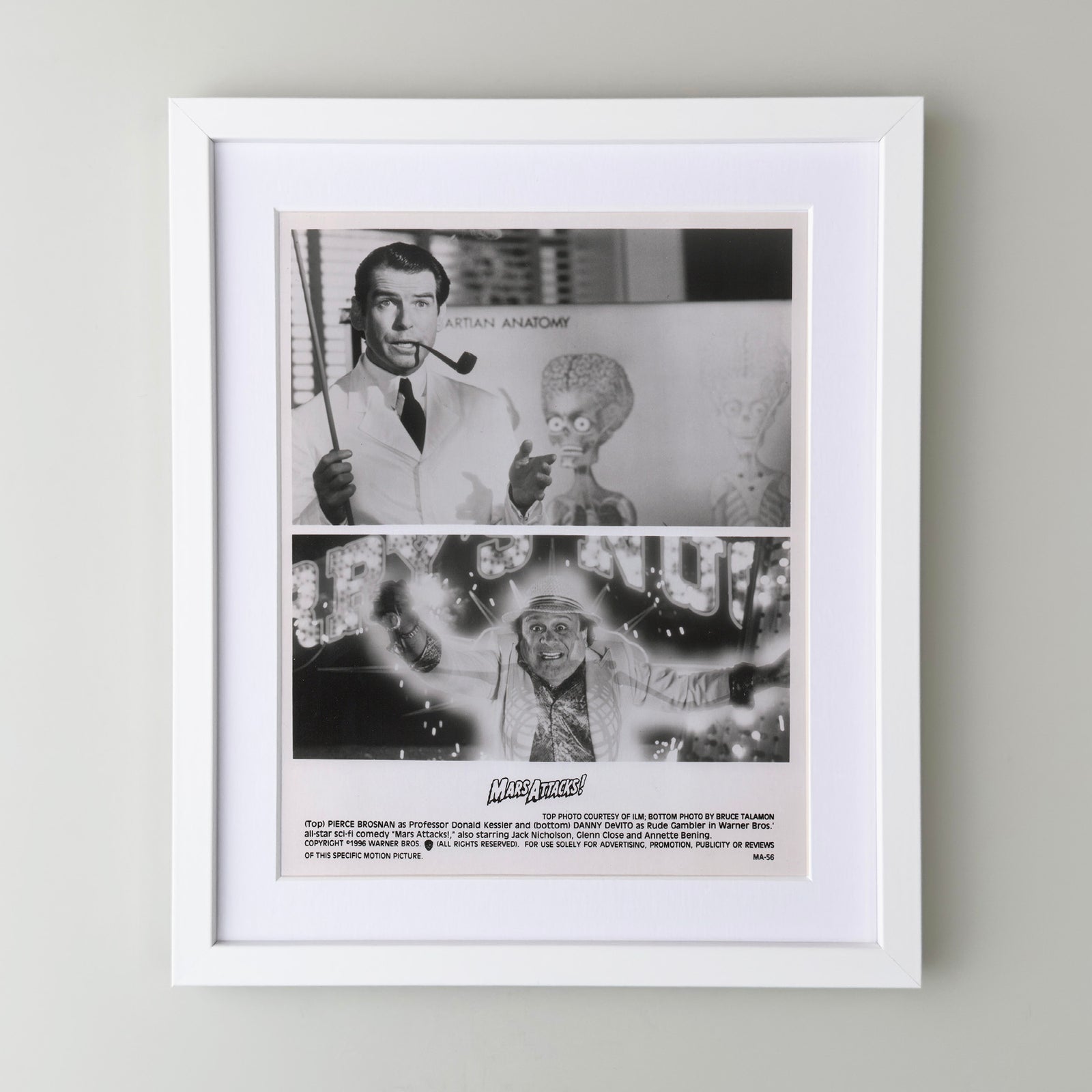 mars Attacks (1996) Film Movie Press Publicity Still Framed