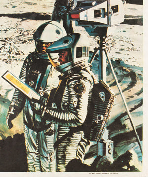 2001: A Space Odyssey 1968 Turkish 1 Sheet Film Poster, McCall