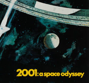2001 A Space Odyssey R1978 Japanese B2 Film Movie Poster - detail