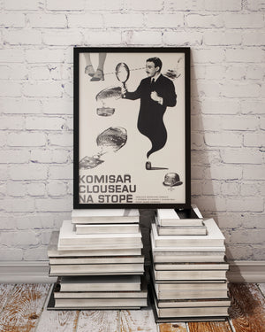 A Shot in the Dark 1970 Czech A3 Film Poster, Sebek, Pink Panther