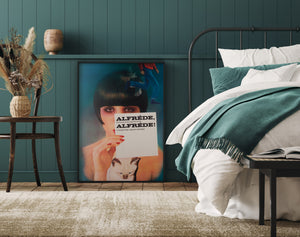 Alfredo, Alfredo! 1974 Czech A1 Film Movie Poster, Karel Vaca