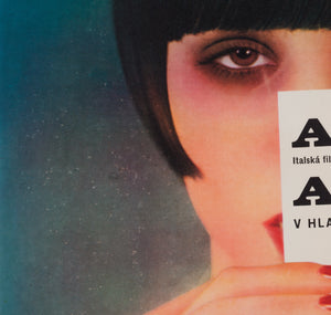 Alfredo, Alfredo! 1974 Czech A1 Film Movie Poster, Karel Vaca - detail