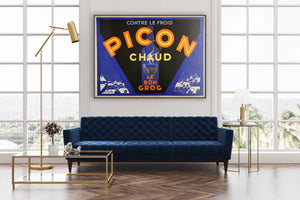 Amer Picon C1935 Vintage French Alcohol Advertising Poster, Jean Scelles