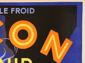 Amer Picon C1935 Vintage French Alcohol Advertising Poster, Jean Scelles - detail