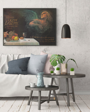 Babette's Feast 1989 Polish B1 Film Movie Poster, Wieslaw Walkuski