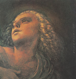 Babette's Feast 1989 Polish B1 Film Movie Poster, Wieslaw Walkuski - detail