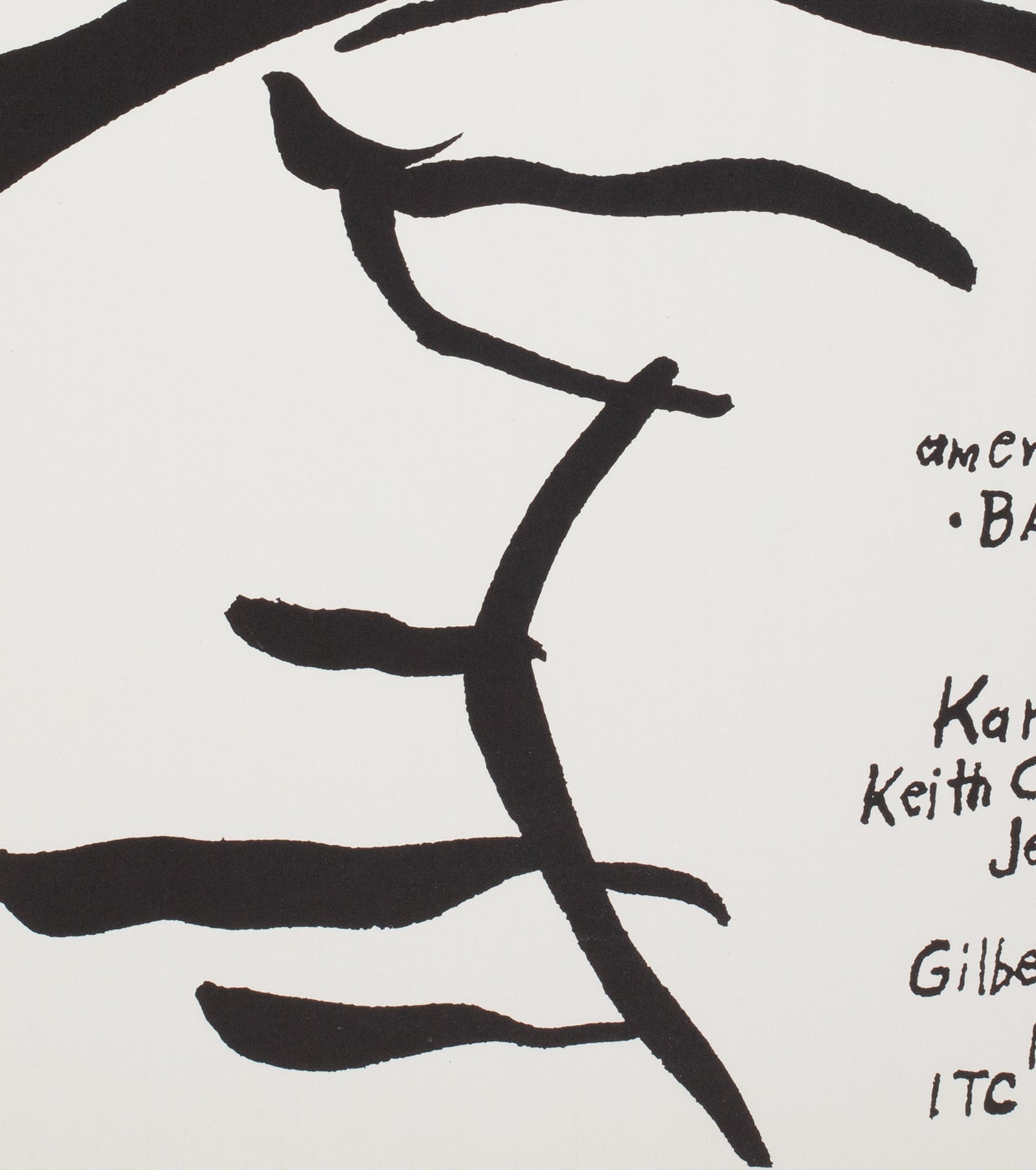 Backfire 1989 Polish B1 Film Movie Poster, Wasilewski - detail