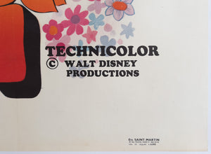 Bambi 1960s French Grande Film Poster