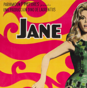 Barbarella 1968 Argentinian 1 Sheet Film Poster - detail