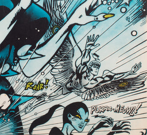 Barbarella 1971 Czech A1 Film Movie Poster, Saudek - detail