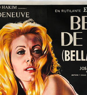 Belle de Jour 1967 Argentinian 2 Sheet Film Poster, Bloise - detail