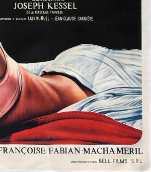 Belle de Jour 1967 Argentinian 2 Sheet Film Poster, Bloise - detail