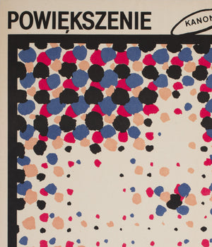 Blow-Up R1987 Polish B1 Film Poster, Swierzy - detail