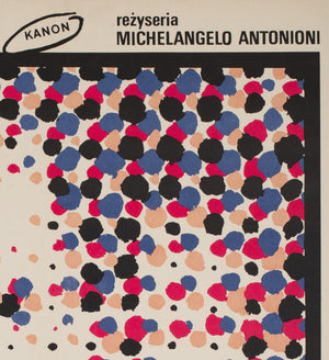 Blow-Up R1987 Polish B1 Film Poster, Swierzy - detail