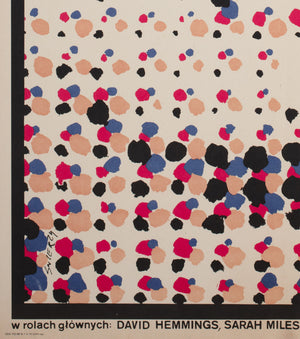 Blow-Up R1987 Polish B1 Film Poster, Swierzy - detail