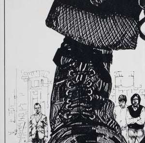 Bronco Bullfrog 1969 UK 1 Sheet Film Movie Poster - detail