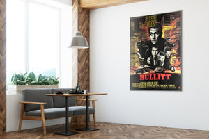 Bullitt 1968 French Grande Film Poster, Saukoff