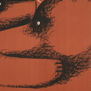 Polish CYRK Poster - Hugging Bears 1971, Gorka - detail