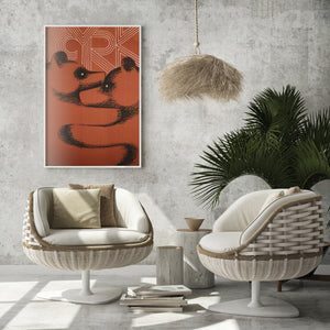 Polish CYRK Poster - Hugging Bears 1971, Gorka