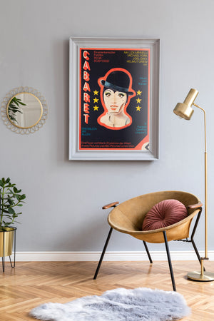 Cabaret 1975 East German A1 Film Movie Poster, Gruttner