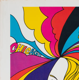 Chicago Libra 1970s American Poster - detail