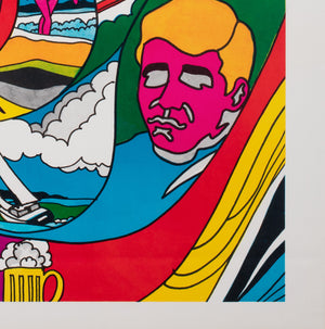 Chicago Libra 1970s American Poster - detail