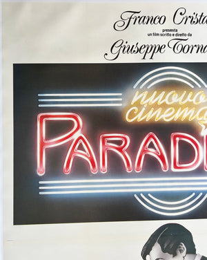 Cinema Paradiso 1988 Italian 4 Foglio Film Movie Poster, Cecchini - detail