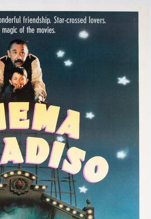 Cinema Paradiso 1990 Original US Film Movie Poster - detail