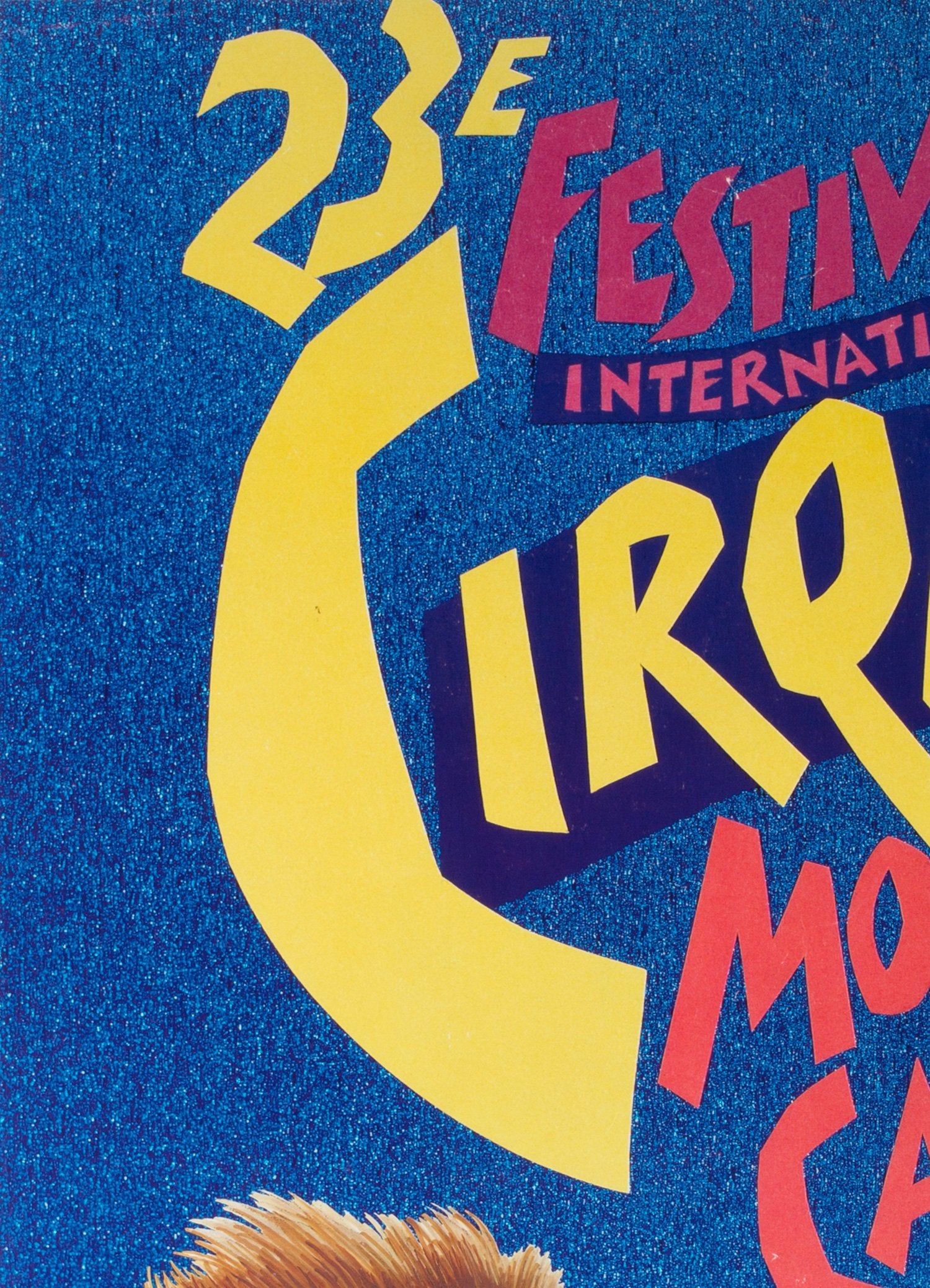 French Cirque Poster - Monte Carlo 1999
