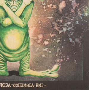 Close Encounters of the Third Kind 1979 Polish Film Poster, Pagowski - detail