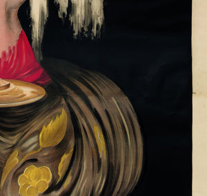 Contratto 1922 Vintage French Alcohol Advertising Poster, Leonetto Cappiello - detail