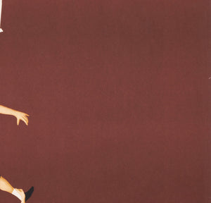 Cyrk Hanging Acrobats 1975 Polish Circus Poster, Jan Kotarbinski - detail