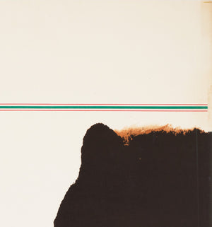 Cyrk Polish Circus Poster Bear with Ball 1965, Holdanowicz - detail